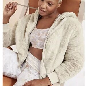 Athleta Ritual Faux Fur Jacket